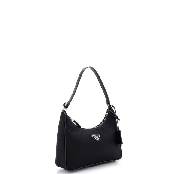 Prada Mini Re-Edition 2005 Hobo Tessuto with Saffiano Leather - Picture 2 of 5